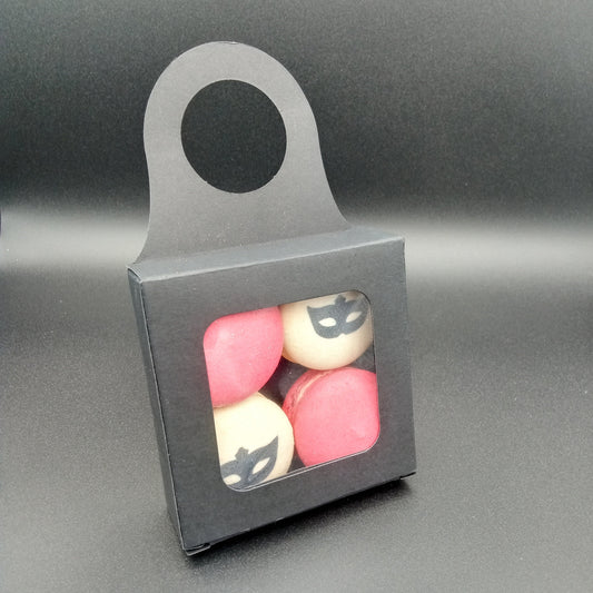 Macaron wine bottle box